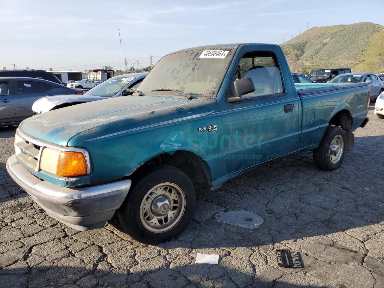 ford ranger 1995 1ftcr10axspa11230