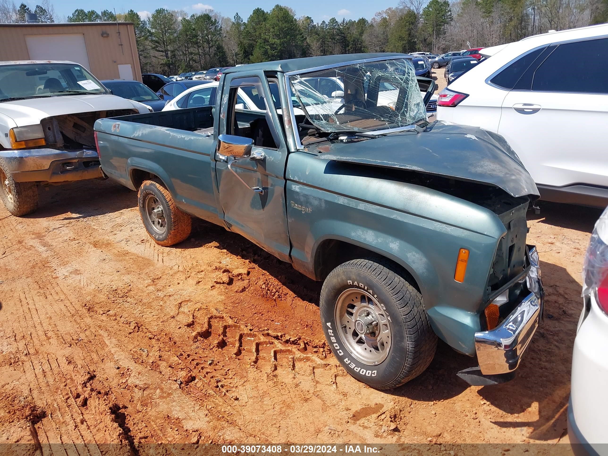 ford ranger 1983 1ftcr10s5duc55011