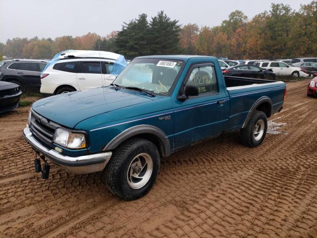 ford ranger 1993 1ftcr11x4pua95671