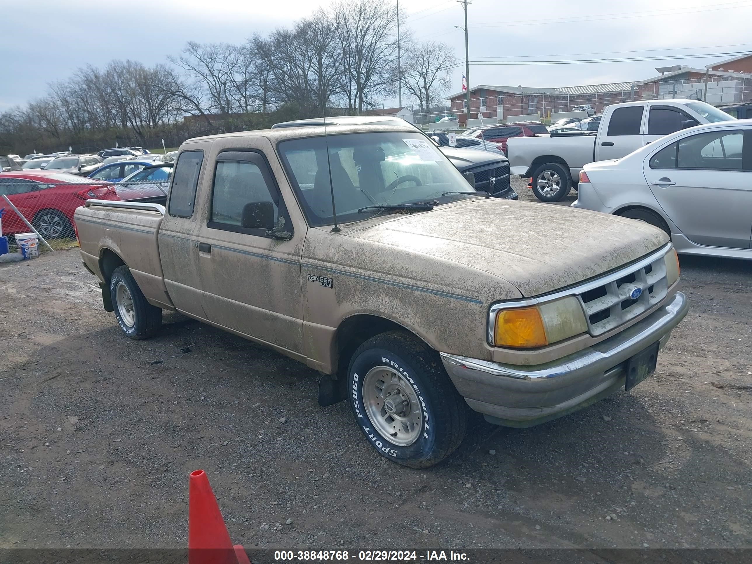 ford ranger 1994 1ftcr14a5rpb27133