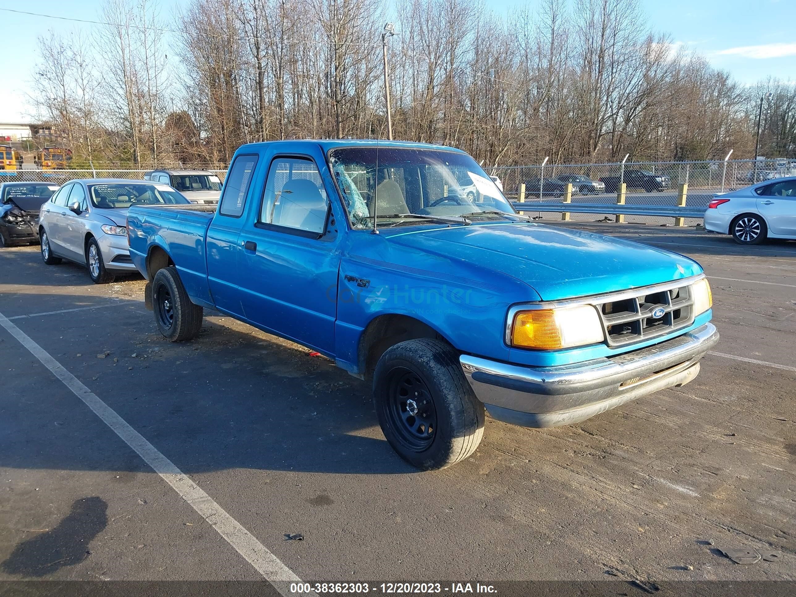 ford ranger 1993 1ftcr14axppa81442