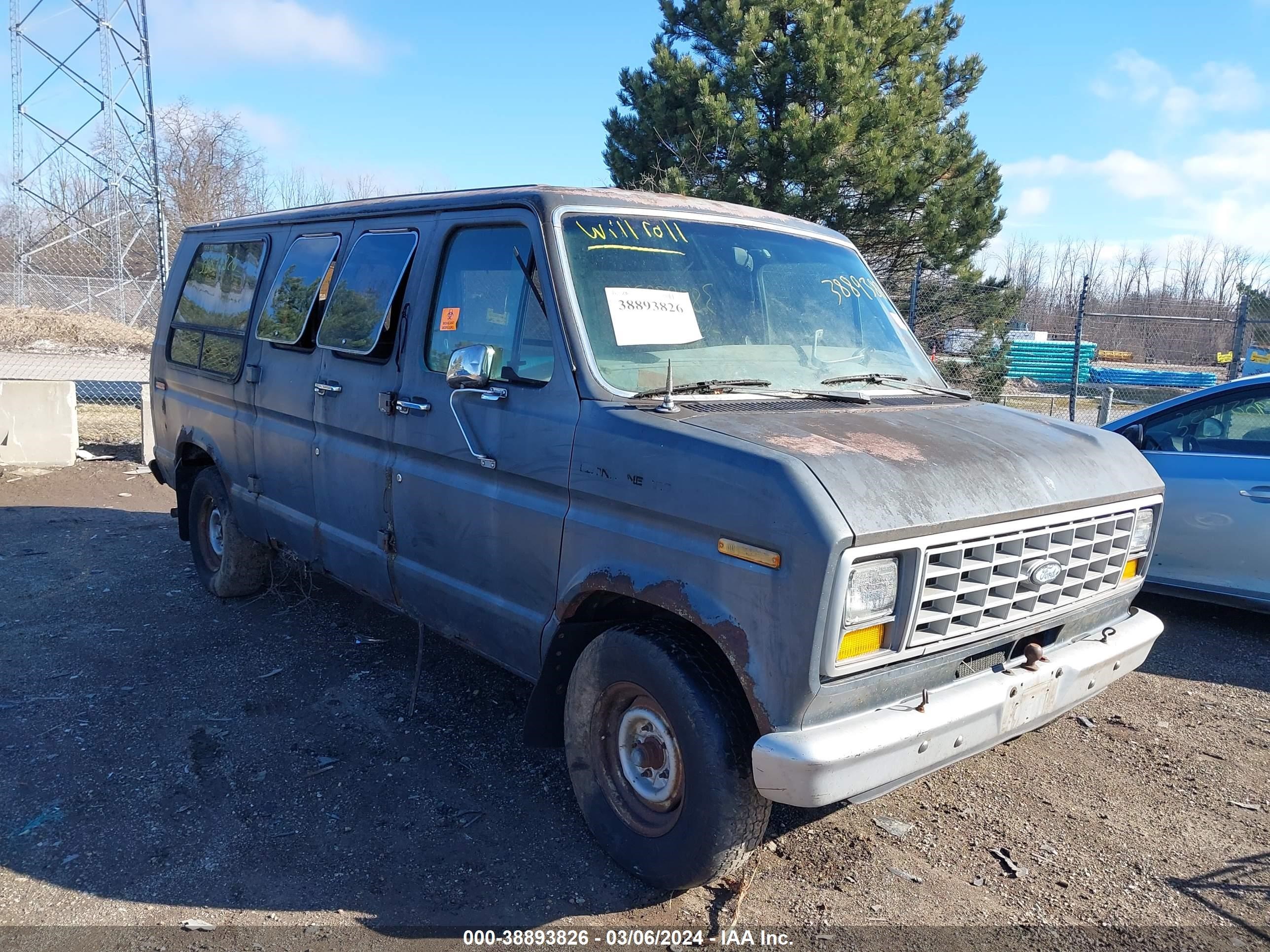 ford econoline 1986 1ftde14y4ghb45174