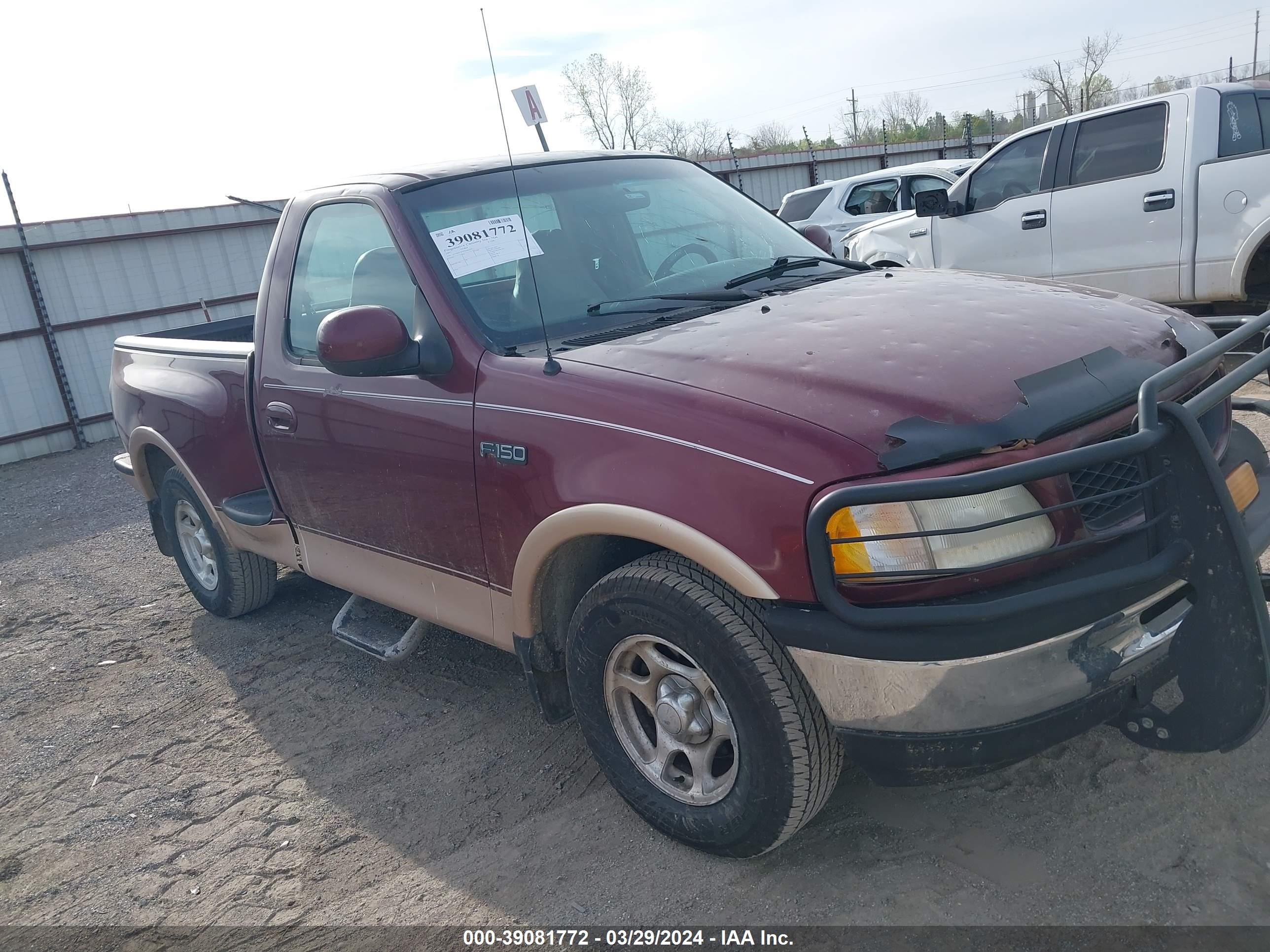 ford f-150 1997 1ftdf07w9vka61479