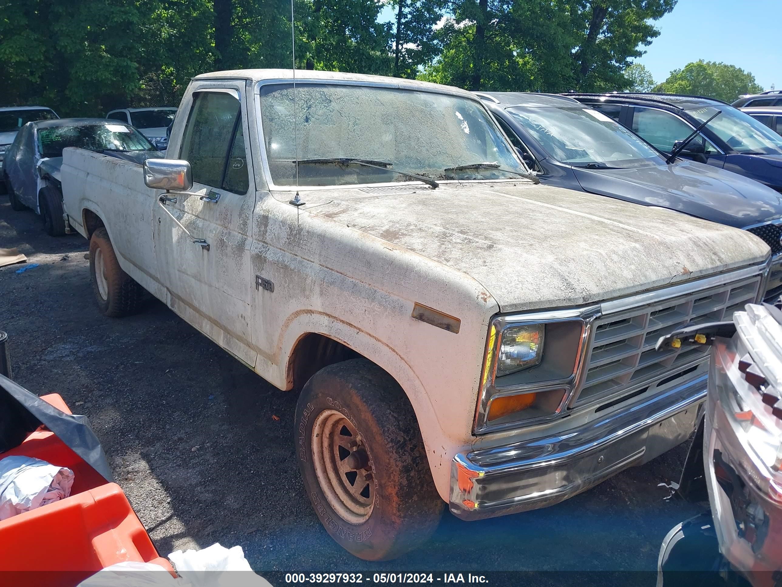 ford f-150 1985 1ftdf15n3fna48999