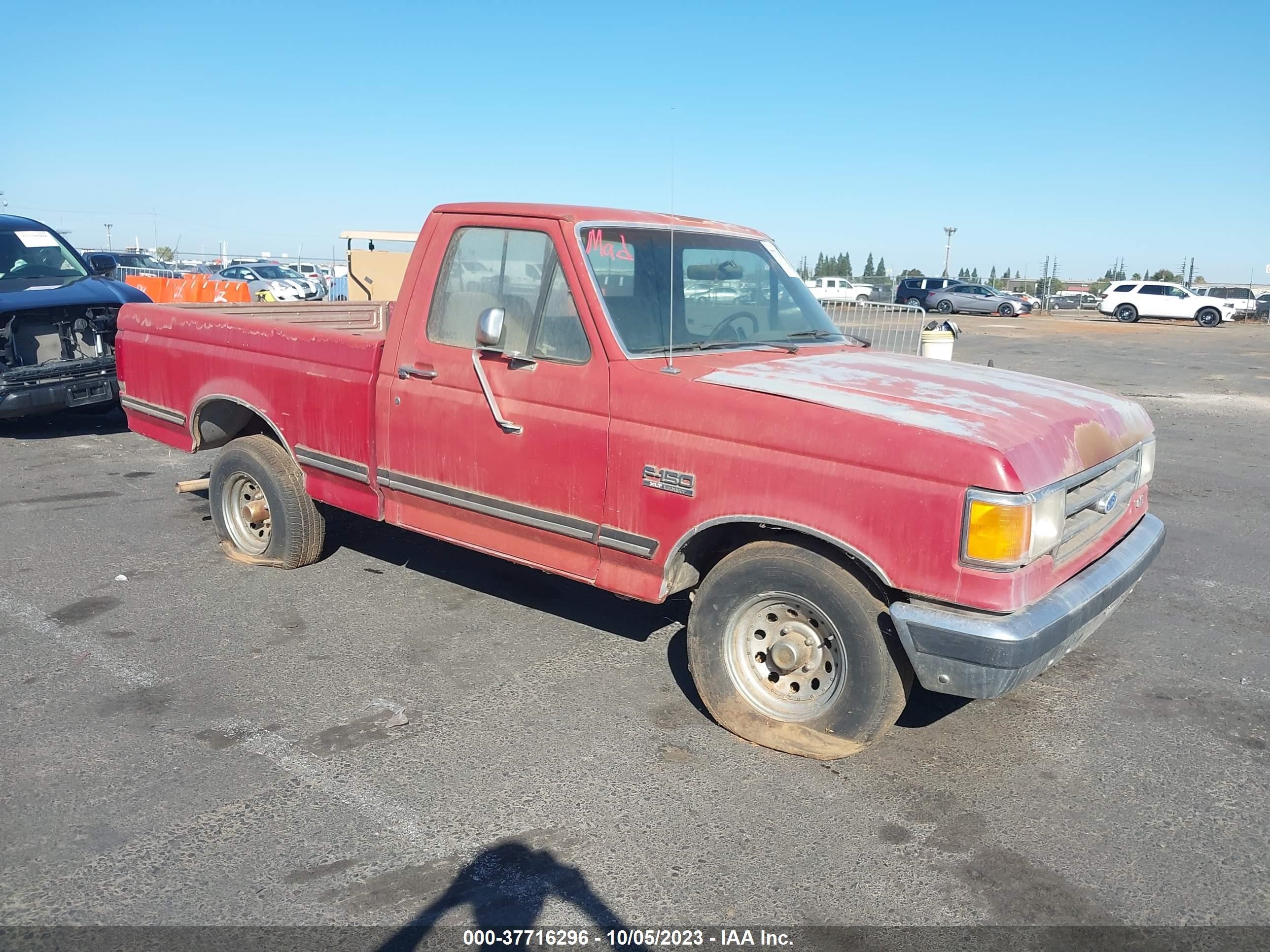 ford f-150 1991 1ftdf15n3mna11903