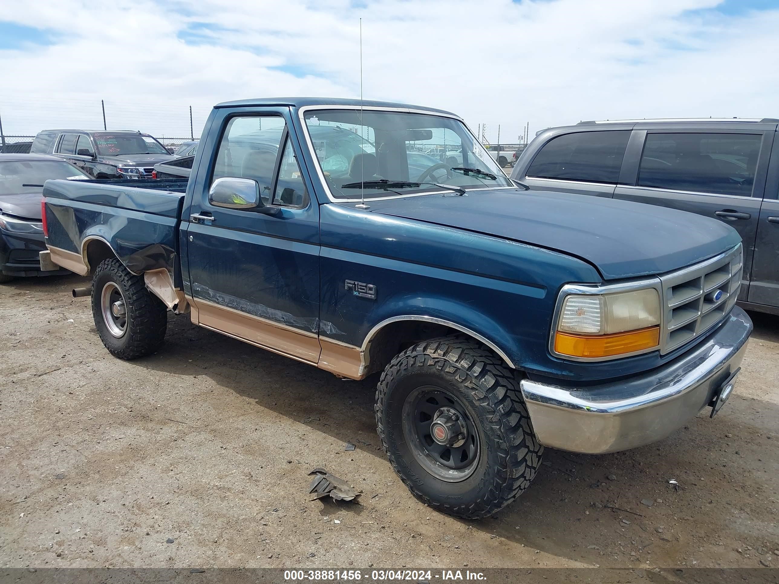 ford f-150 1994 1ftdf15y7rna43917