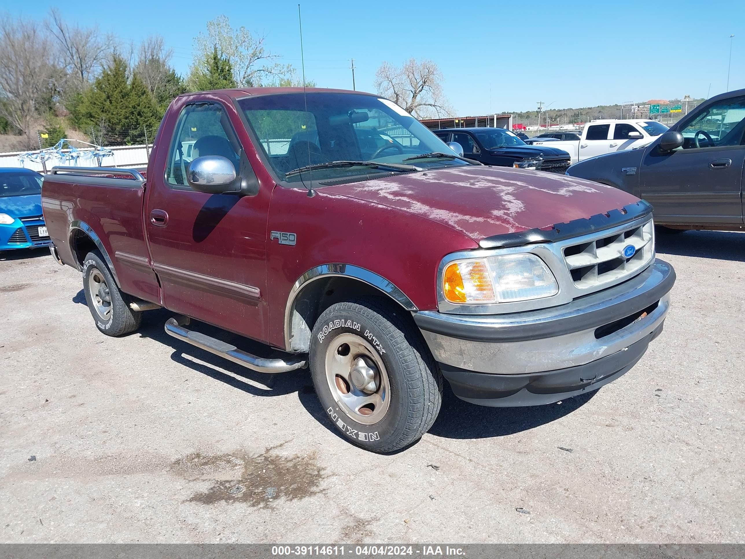 ford f-150 1997 1ftdf1728vkc01542