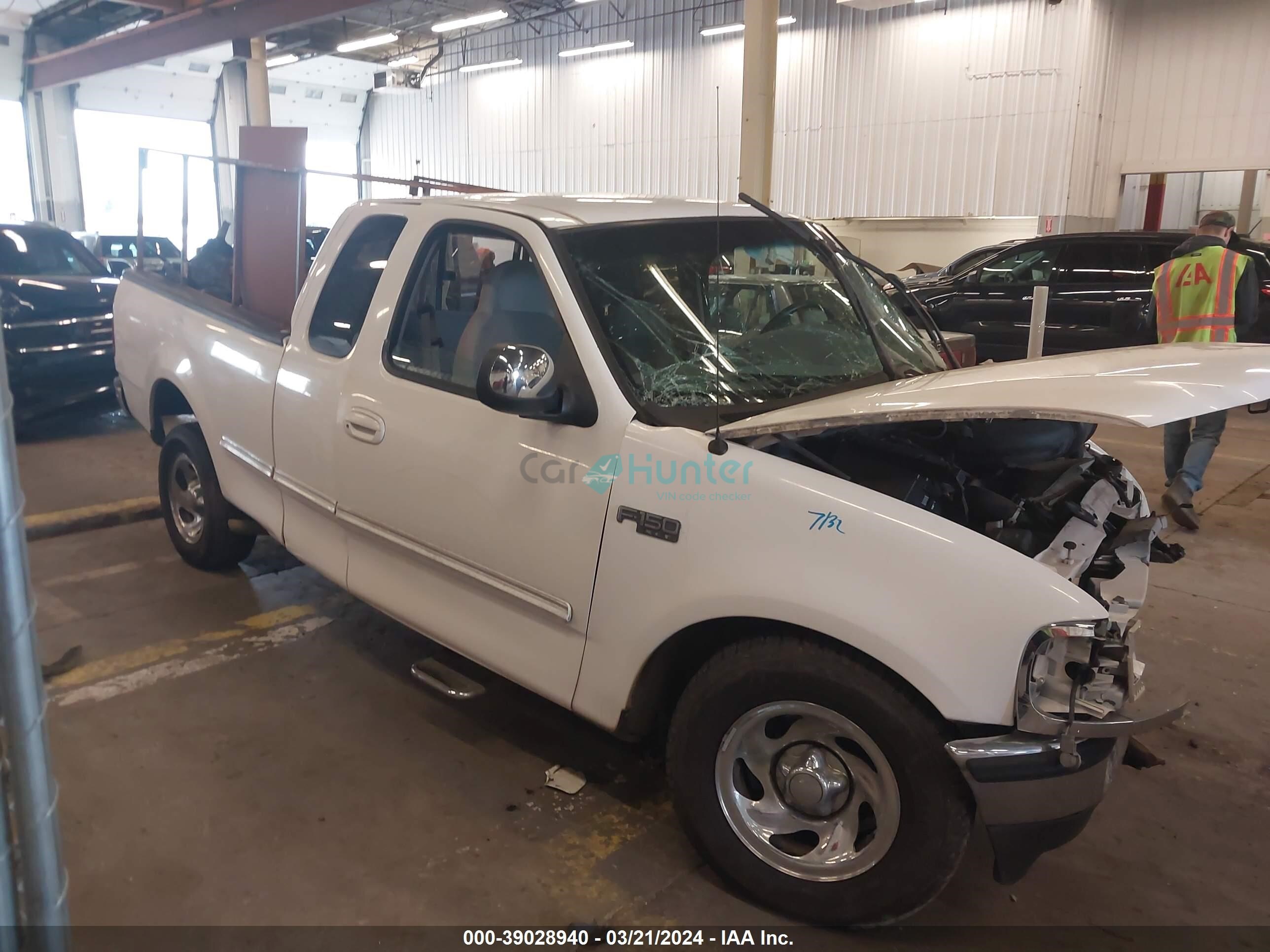 ford f-150 1997 1ftdx17w5vkb80990