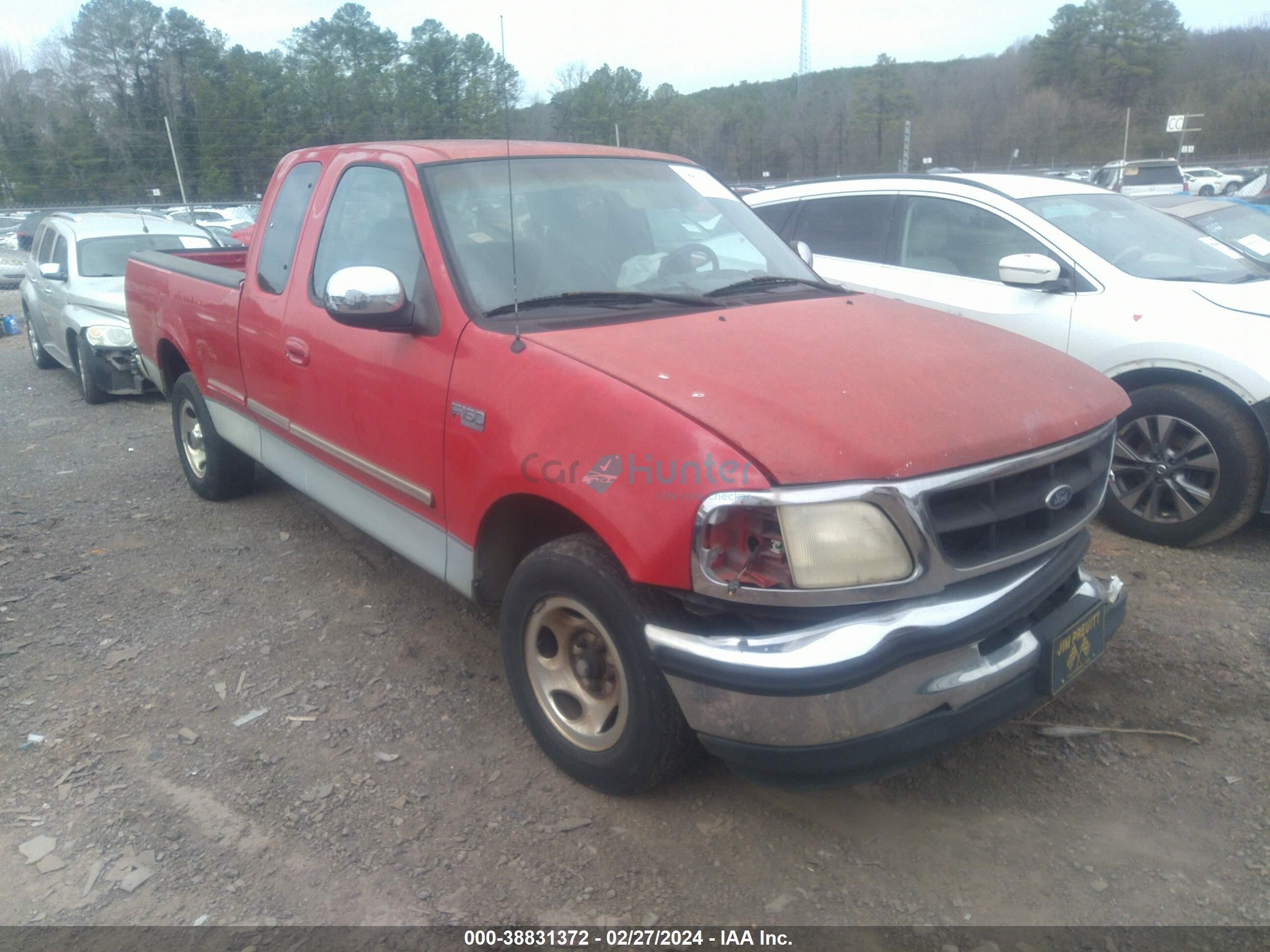 ford f-150 1997 1ftdx17w6vkb68511