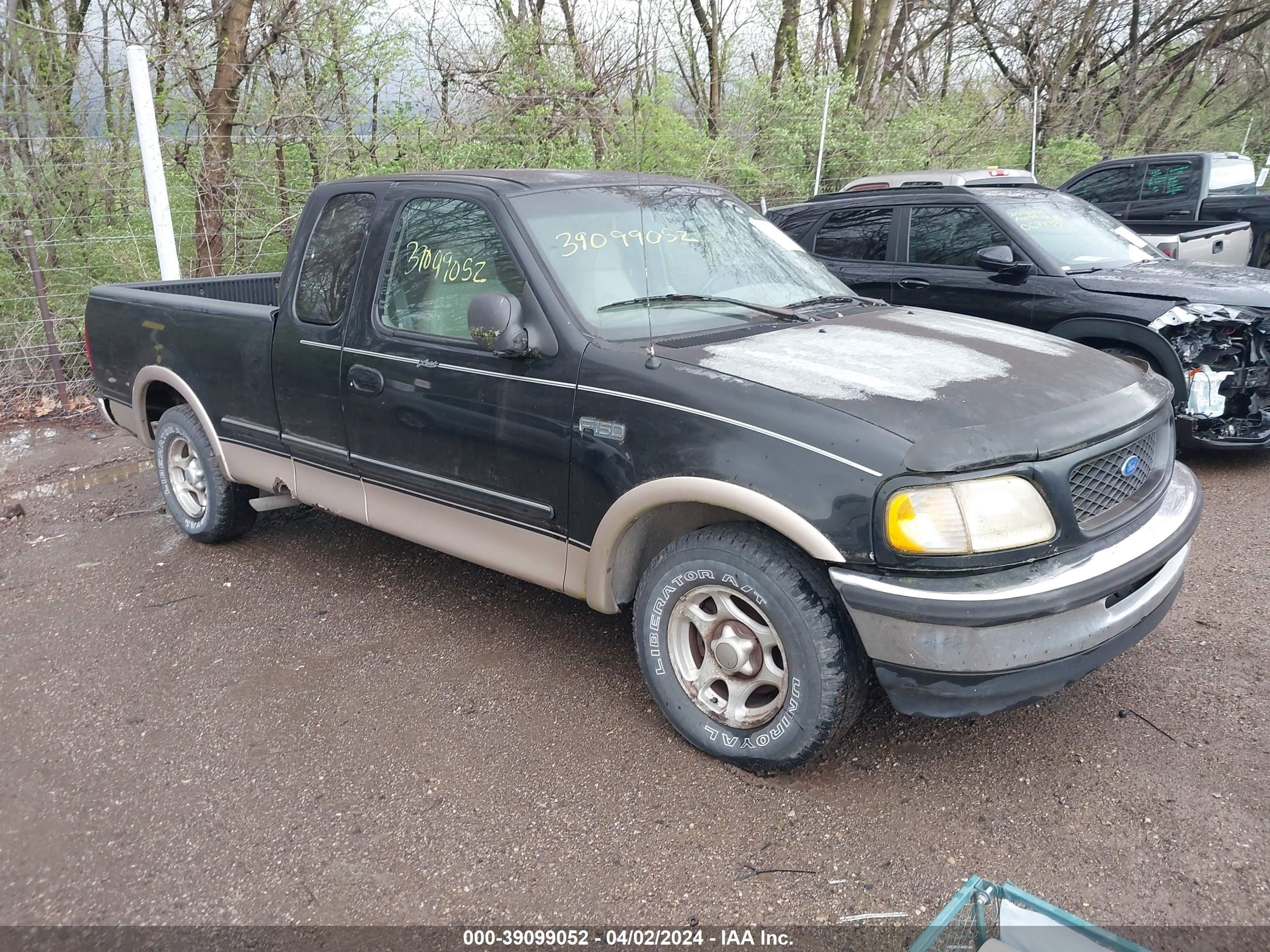 ford f-150 1997 1ftdx17w6vnb46541