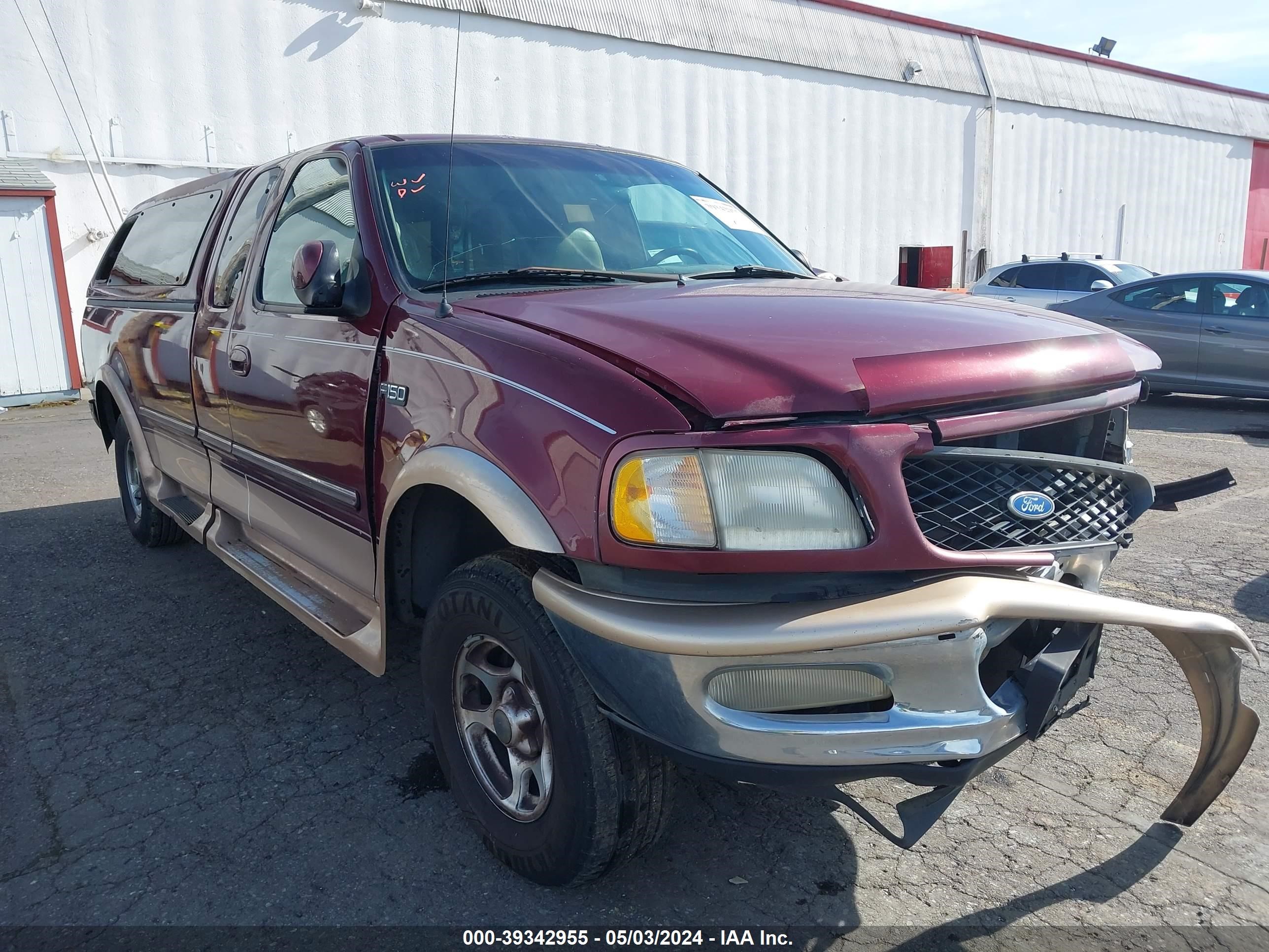 ford f-150 1997 1ftdx1862vka36943