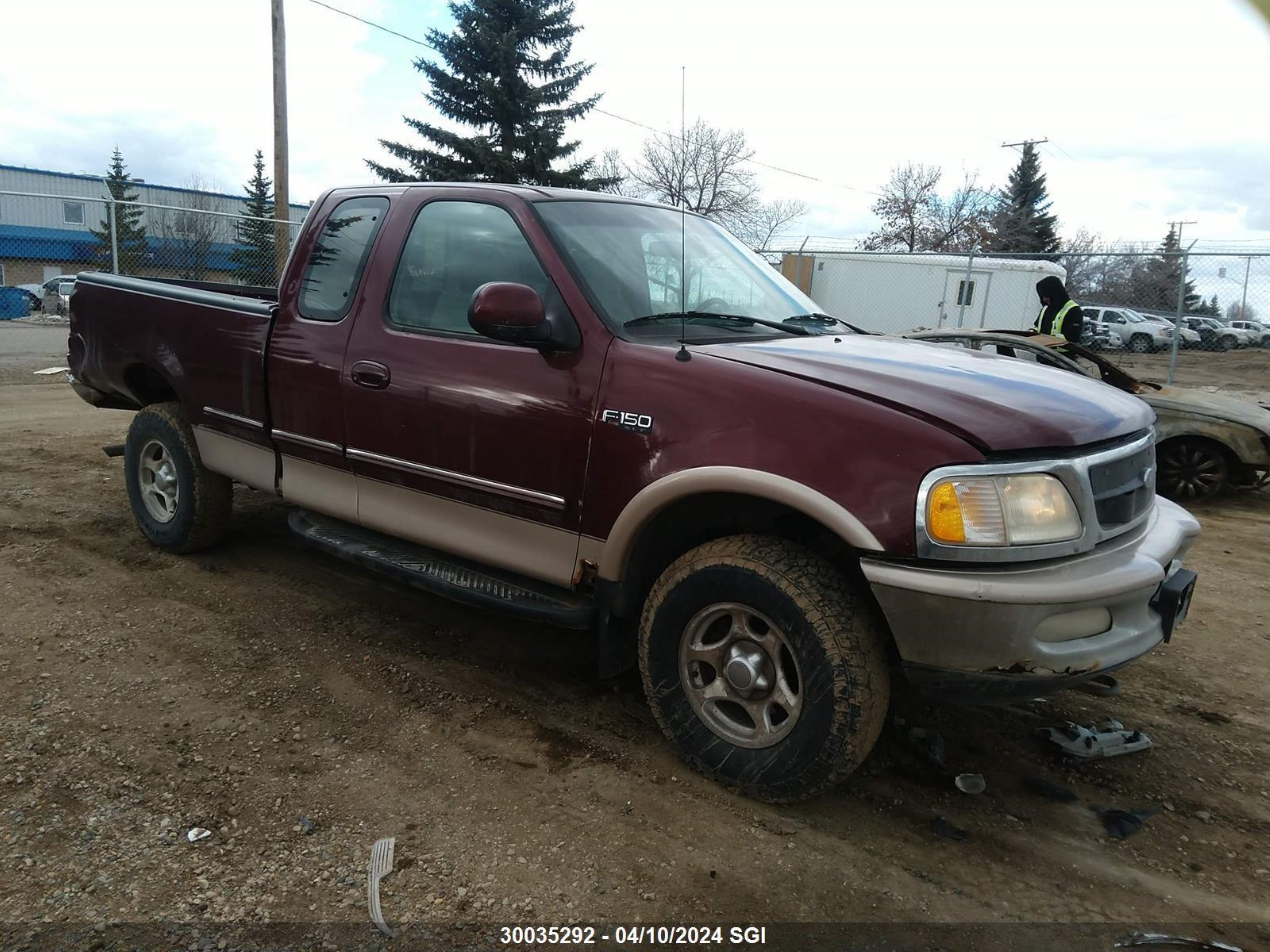 ford f-150 1997 1ftdx18w5vkd28196