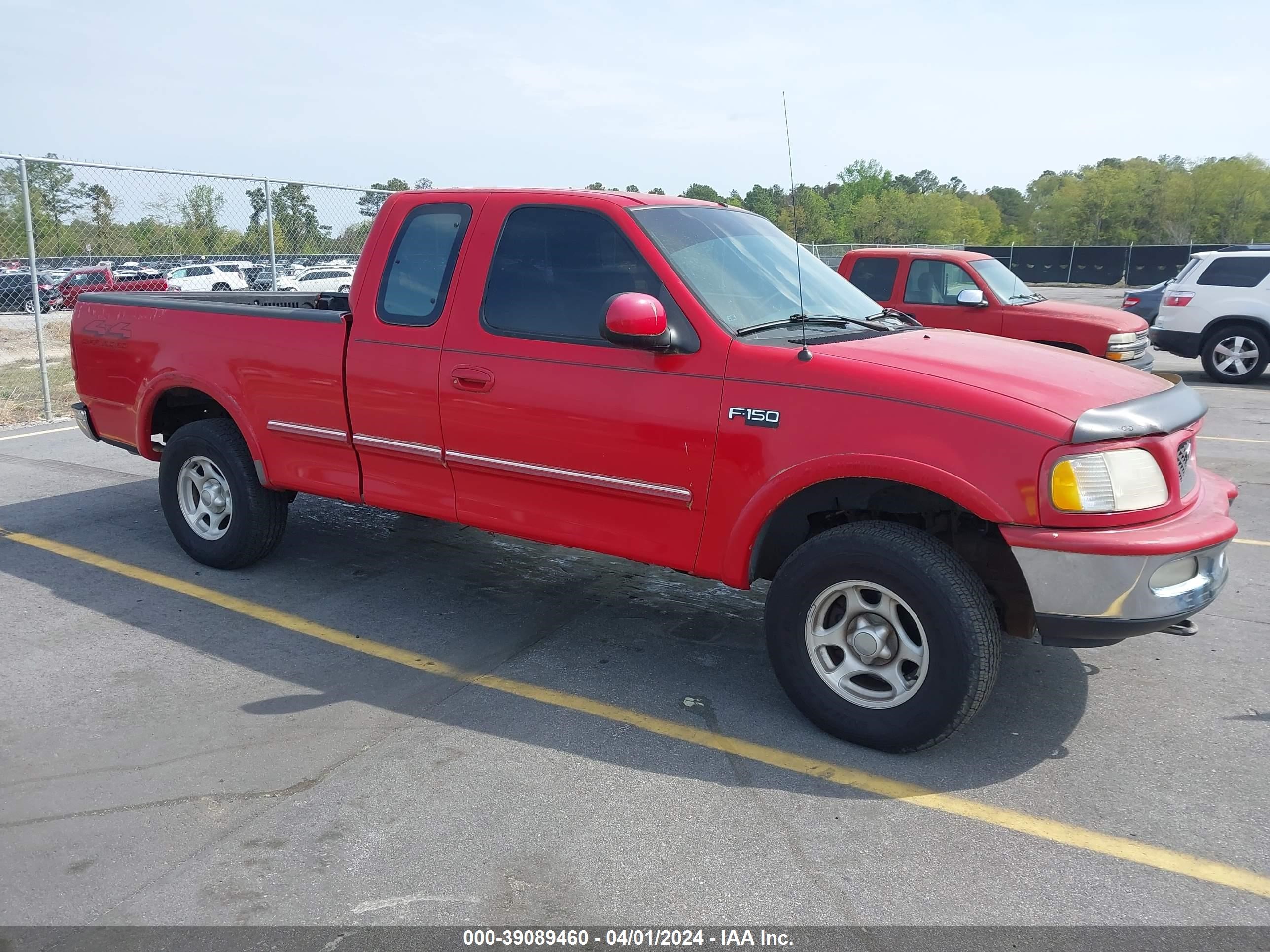 ford f-150 1997 1ftdx18w8vkc34975