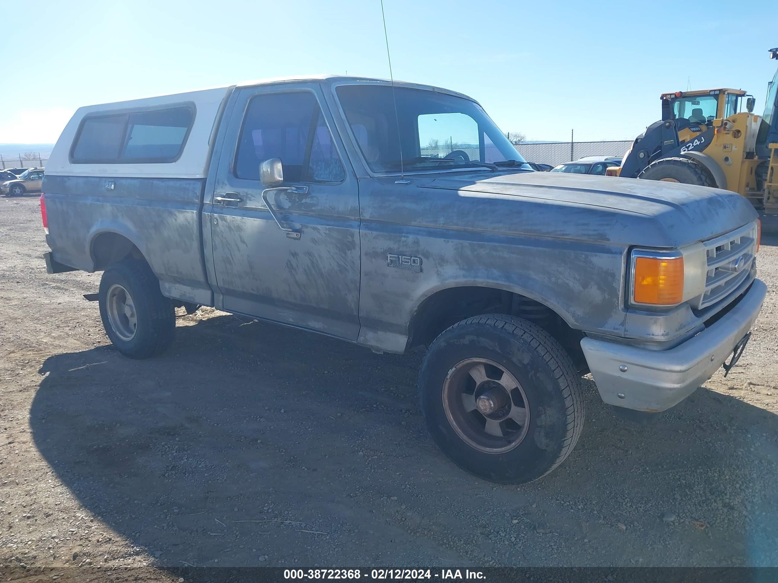 ford f-150 1990 1ftef14n2lpb08793