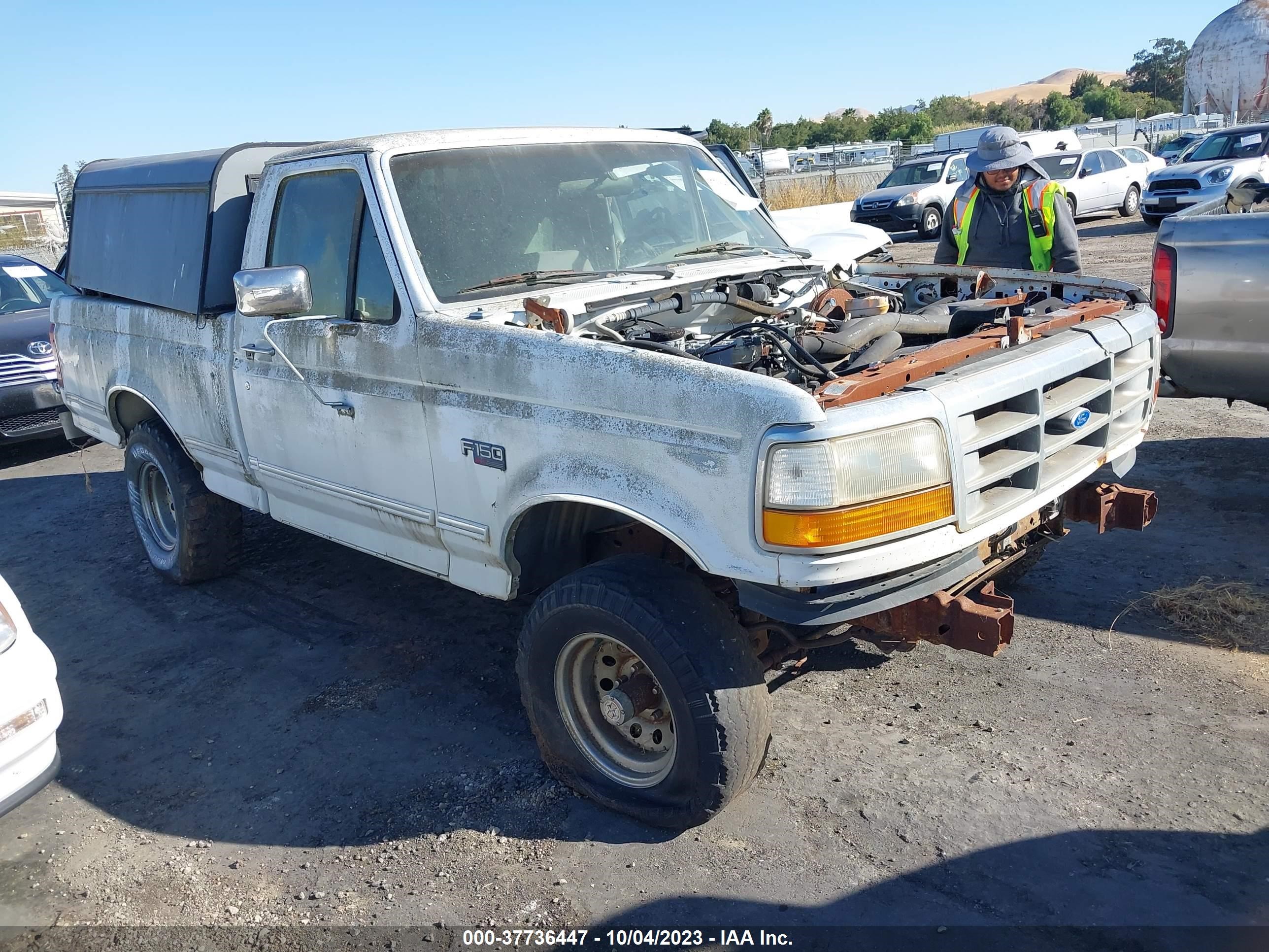 ford f-150 1992 1ftef14nxnla47834