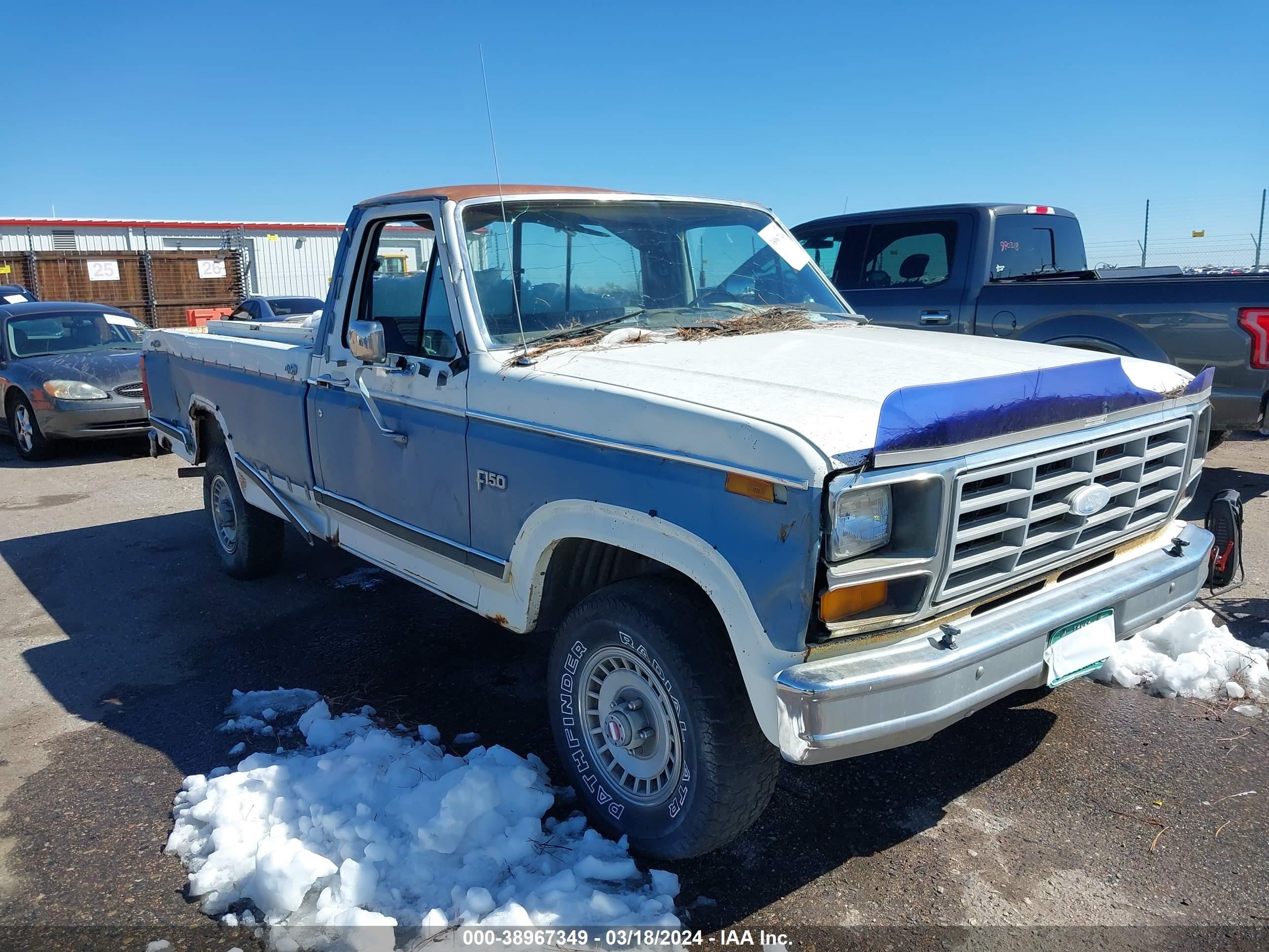 ford f-150 1984 1ftef14y3epb05950