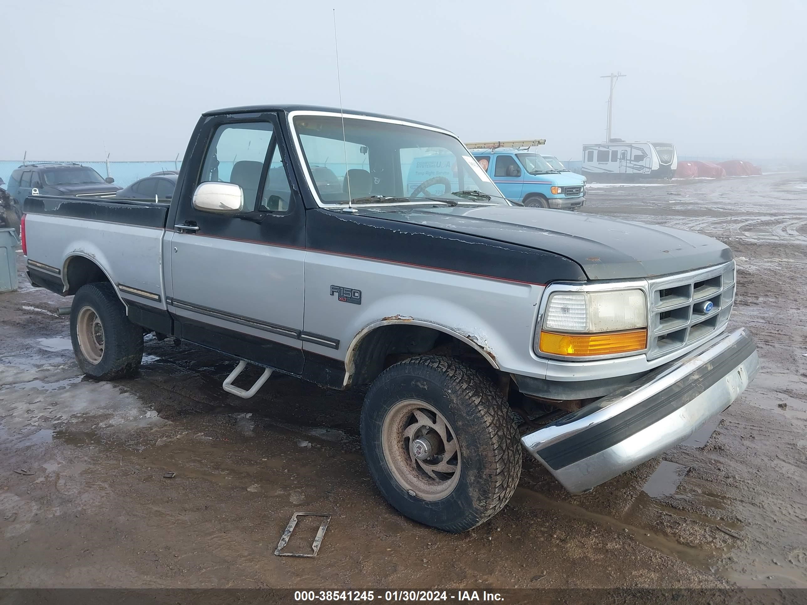 ford f-150 1992 1ftef14y5nna39218