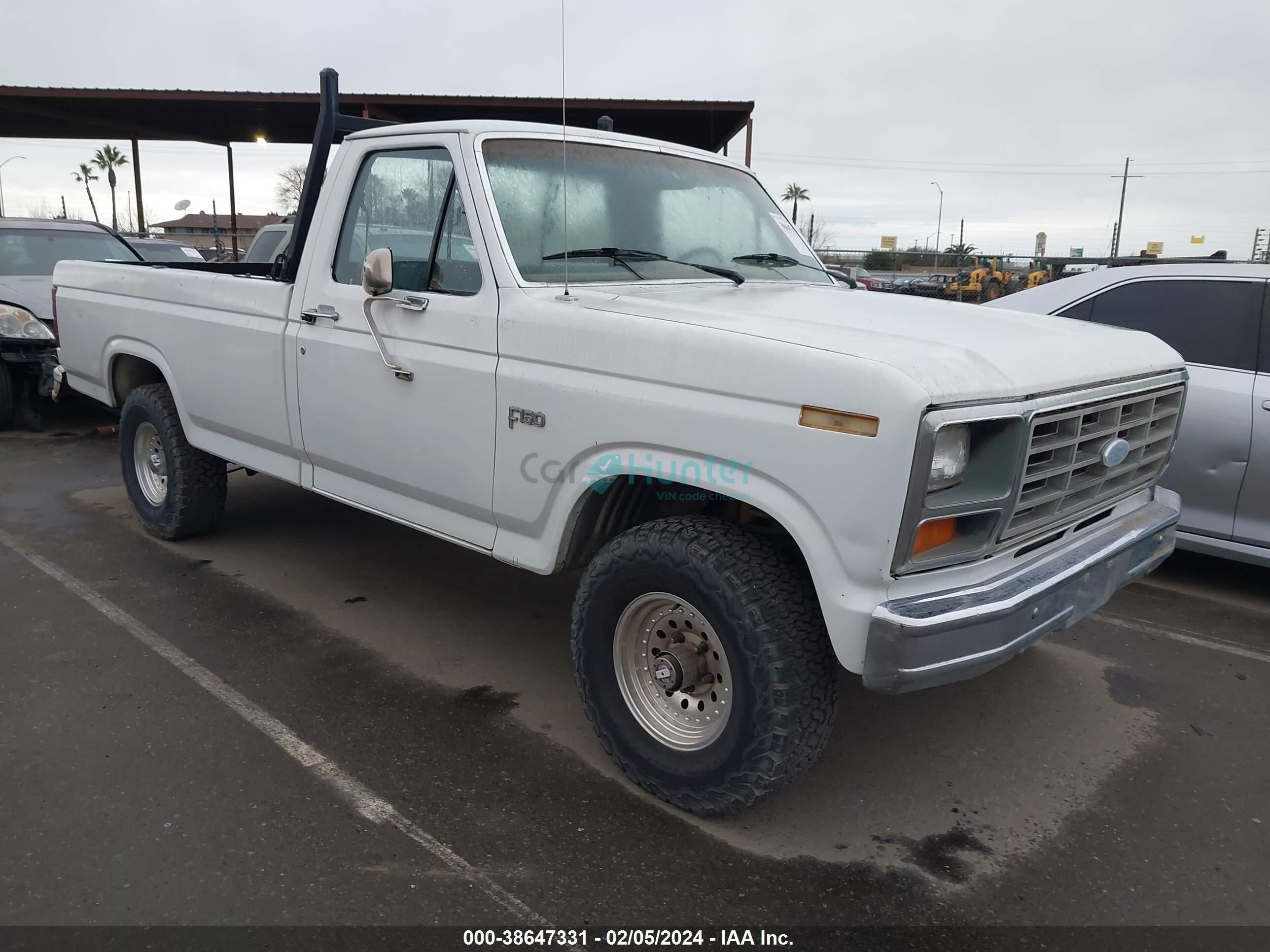 ford f-150 1985 1ftef14yxfpa67716