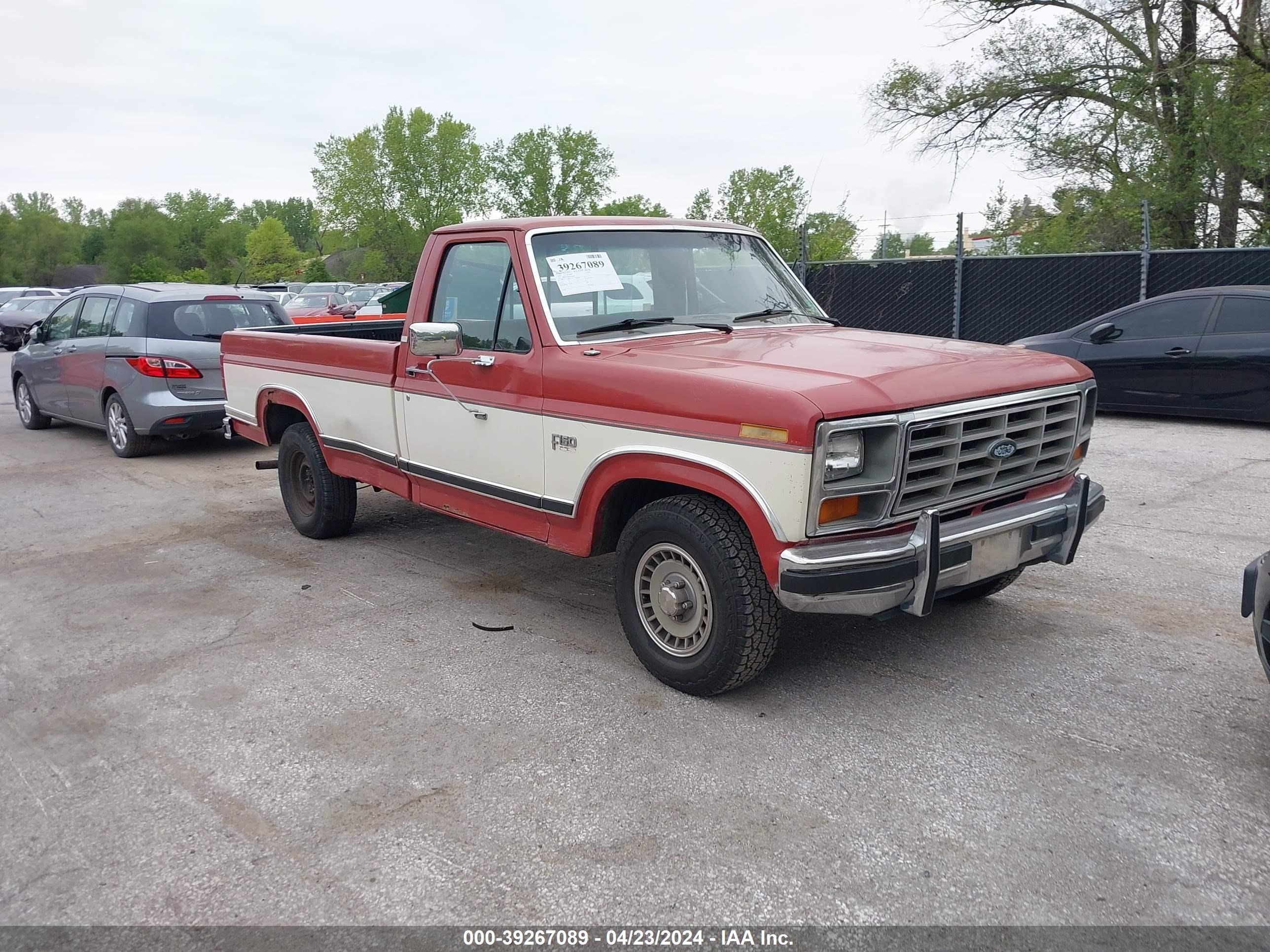ford f-150 1986 1ftef15n9gna46826