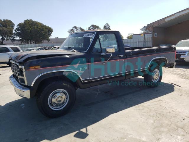 ford all models 1985 1ftef25n1fpb13170