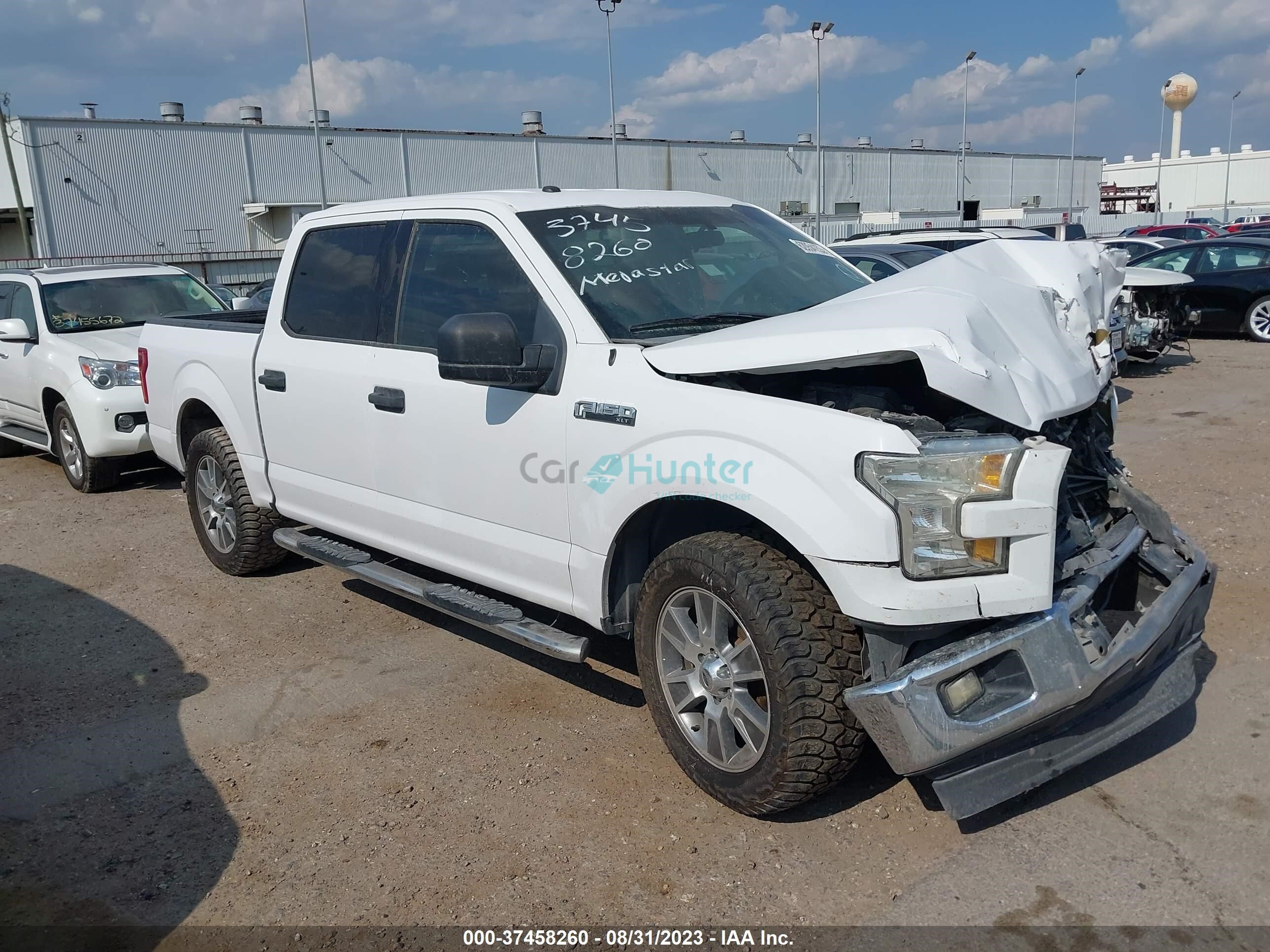 ford f-150 2017 1ftew1c85hkc36381