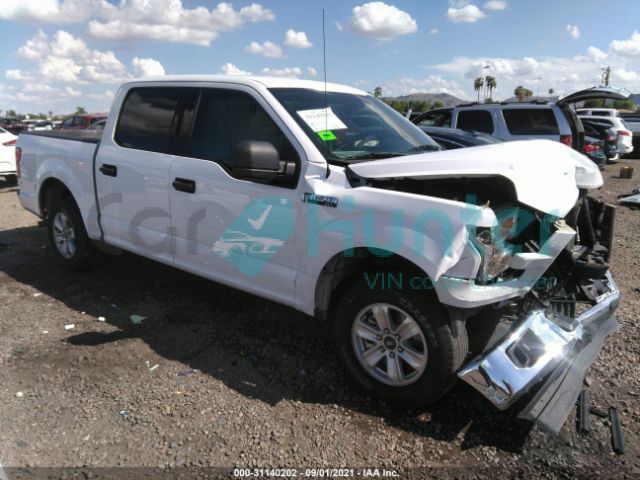 ford f-150 2017 1ftew1c86hkd77394