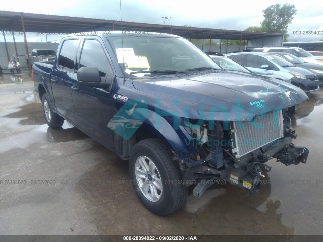 ford f-150 2017 1ftew1c89hkc40630