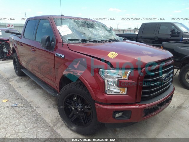 ford f-150 2016 1ftew1cfxgkf64392