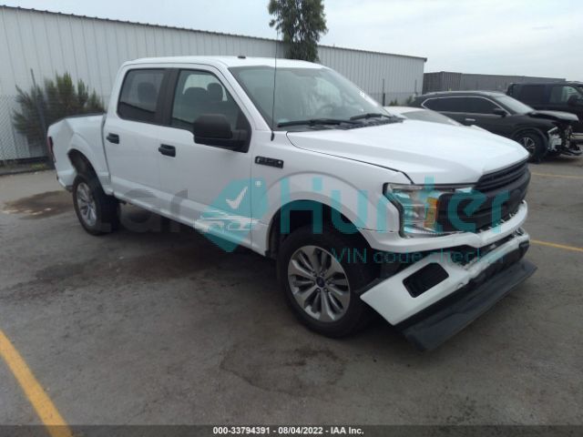 ford f-150 2018 1ftew1cp0jkf04895