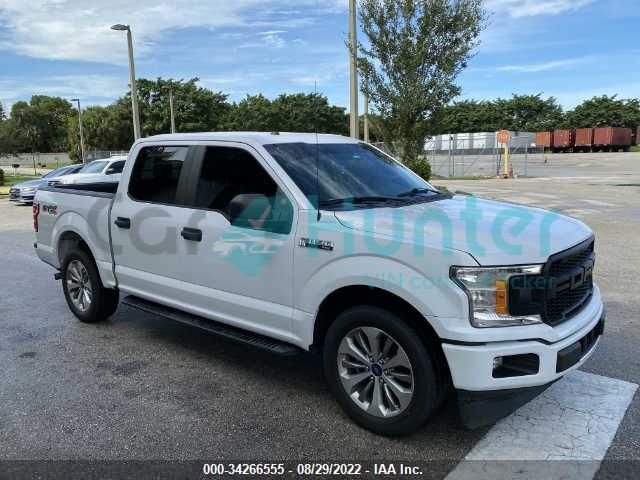 ford f-150 2018 1ftew1cpxjkf33255