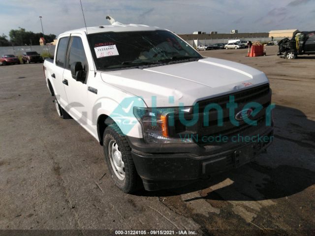 ford f-150 2018 1ftew1e51jkc81066