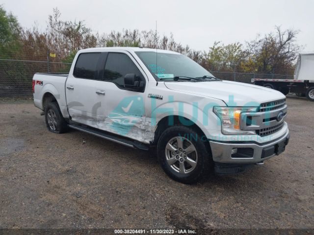 ford f-150 2018 1ftew1e56jkf03309