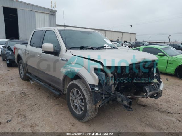 ford f-150 2018 1ftew1e58jfc00458