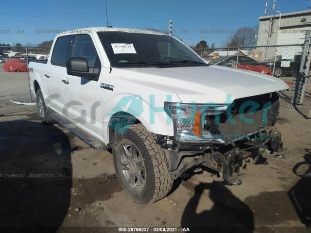 ford f-150 2018 1ftew1e5xjfc56370