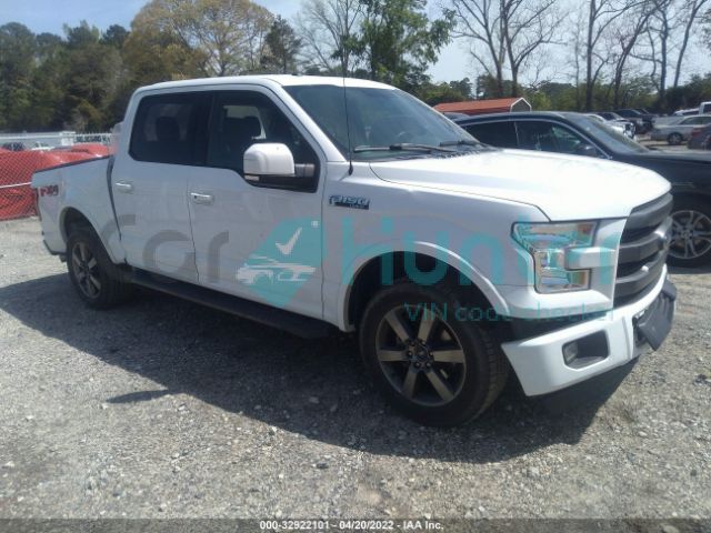 ford f-150 2016 1ftew1ef0gfb62967