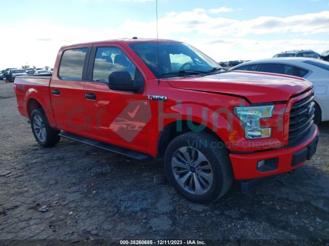 ford f-150 2017 1ftew1ef2hkc31490