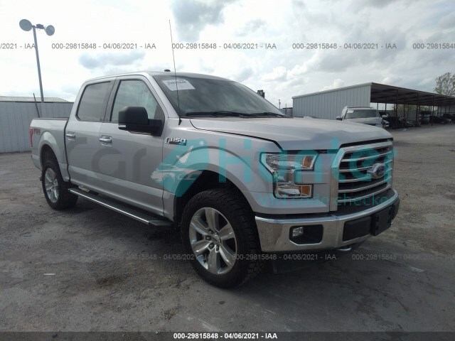 ford f-150 2017 1ftew1ef5hkc61423