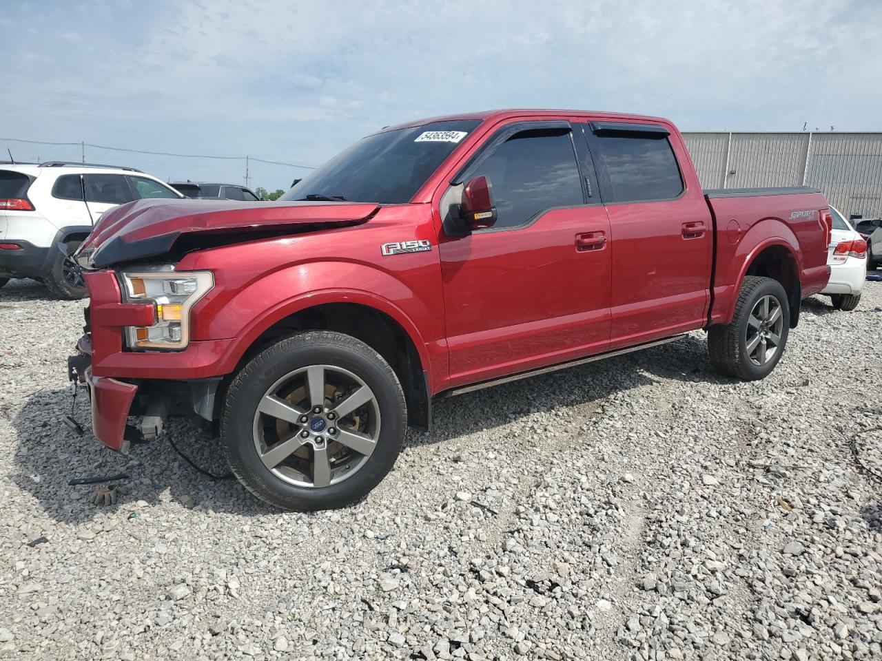 ford f-150 2017 1ftew1ef8hfb57498