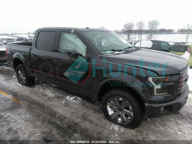 ford f-150 2016 1ftew1ef9gfc69922