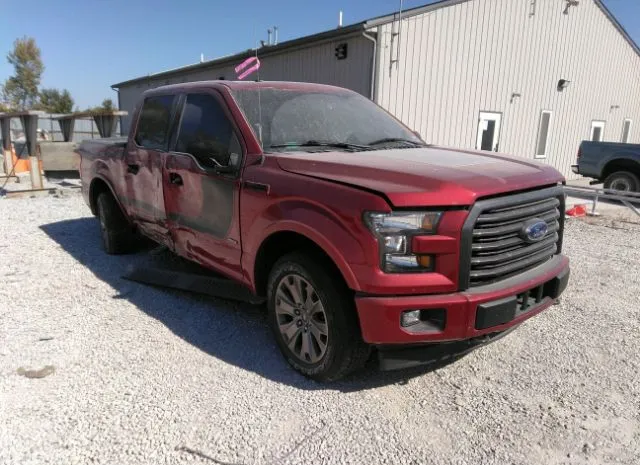 ford f-150 2017 1ftew1eg1hfb88861