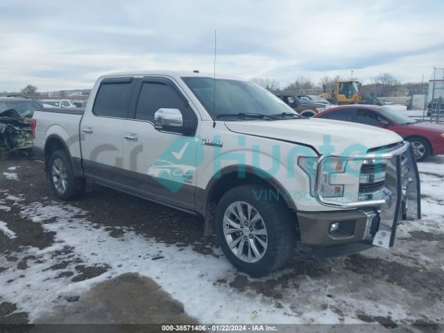 ford f-150 2017 1ftew1egxhfc89980