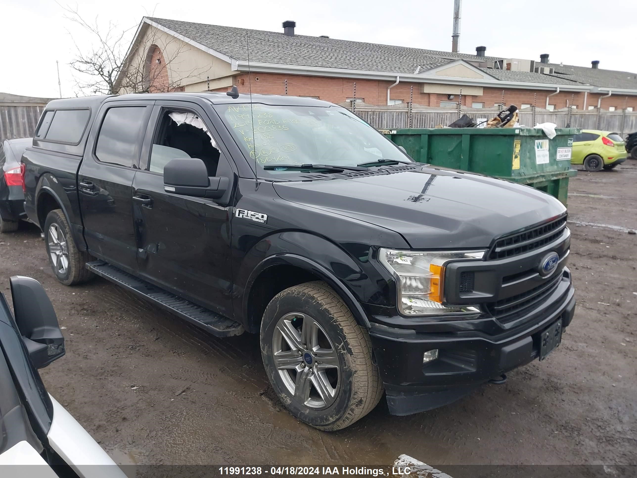 ford f-150 2019 1ftew1ep1kke00835