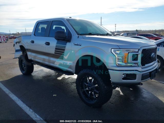 ford f-150 2018 1ftew1ep2jfd42760
