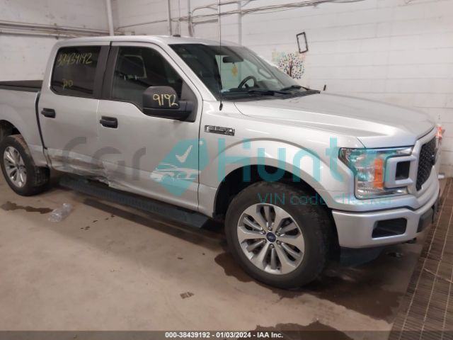 ford f-150 2018 1ftew1ep4jkd56067