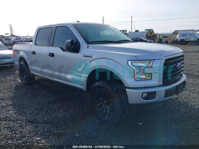ford f-150 2017 1ftew1ep6hkd40057