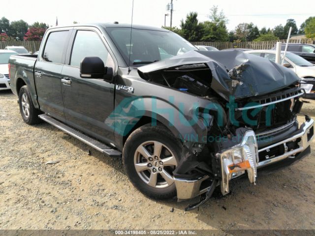 ford f-150 2018 1ftew1ep6jkd40419