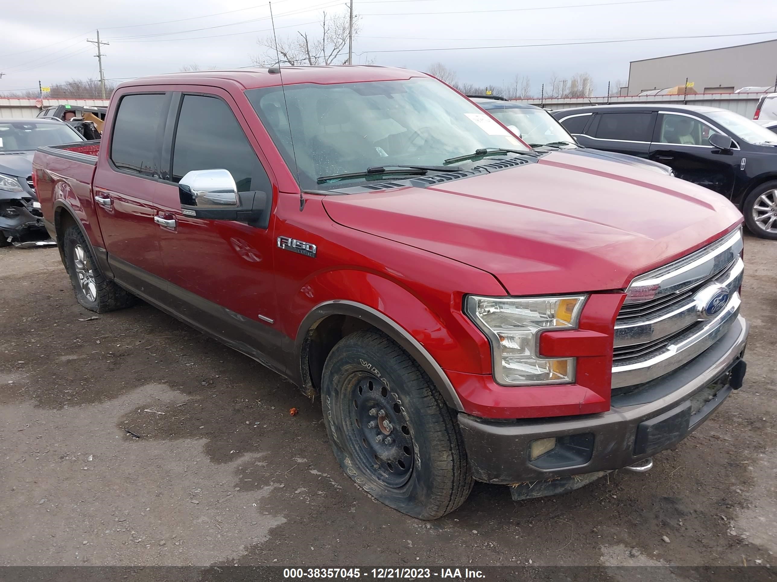 ford f-150 2016 1ftew1ep7gkd55231