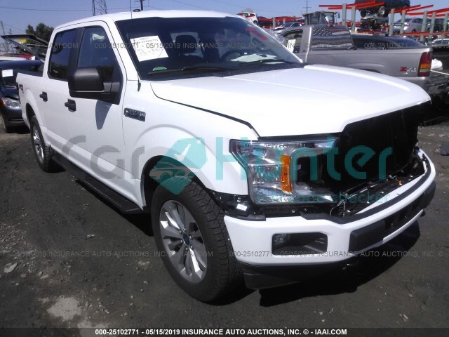 ford f-150 2018 1ftew1ep8jfd25283