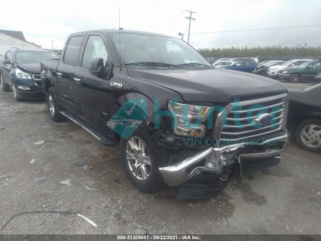 ford f-150 2017 1ftew1ep9hfc18351