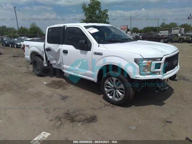 ford f-150 2018 1ftew1ep9jkd91543